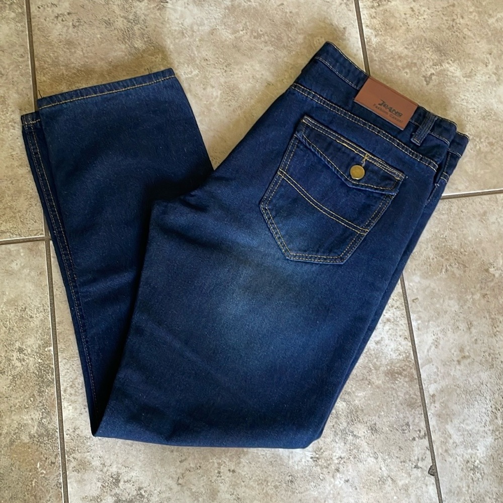 Men's Blue Jeans - Picture 2 of 5